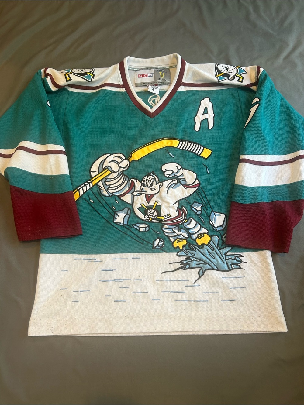 Authentic CCM / Anaheim Mighty Ducks Jersey